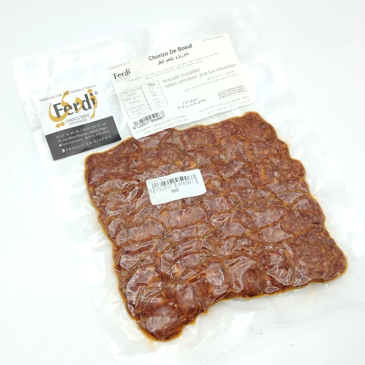 Charcuterie : Chorizo de bœuf - لحوم الباردة شوريزو بلحم البقر - Image 1